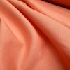 Classic Linen Cotton Blend Plain Fabric Material Lightweight Home Decor Bedding Clothes Curtains - 140cm wide - Peach Pink - Image 2