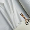 Classic Linen Cotton Blend Plain Fabric Material Lightweight Home Decor Bedding Clothes Curtains - 140cm wide - Image 16