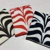 XL Zebra Spine Print Fabric Animal Stripes Cotton Furnishing Curtain Upholstery Home Decor Material - 55"/140cm Wide - Red & White - Image 7