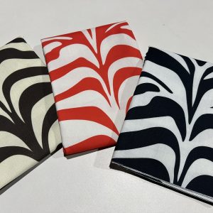 XL Zebra Spine Print Fabric Animal Stripes Cotton Furnishing Curtain Upholstery Home Decor Material - 55"/140cm Wide