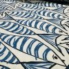 Sprats Blue Sardines Fish Fabric Marine White Digital Print Home Decor Curtain Upholstery Material - 140cm or 55" Wide - Image 3