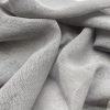 Linen Look GREY Sheer Fabric - Soft Linen Feel Material for Home Decor, Curtains, Clothes - 125"/ 320cm Extra Wide