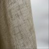 Linen Look NATURAL Sheer Fabric - Soft Linen Feel Material for Home Decor, Curtains, Clothes - 125"/ 320cm Extra Wide - Image 3