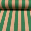 Green & Peach Stripes Digital Print Fabric Furnishing Home Decor Joy Curtain Upholstery Cushion Dressmaking Material 55" or 140cm Wide - Image 6